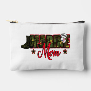 Pochette À Accessoires Personnaliser Marine Maman avec le chien Balise