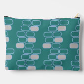 Pochette À Accessoires Personnaliser verte du collège Coque  Pouch (Verso)