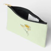 Pochette À Accessoires Petite Fleur Conçue (Ouvrir)