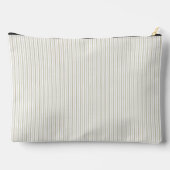 Pochette À Accessoires Petite Pinstripes beige moderne (Verso)