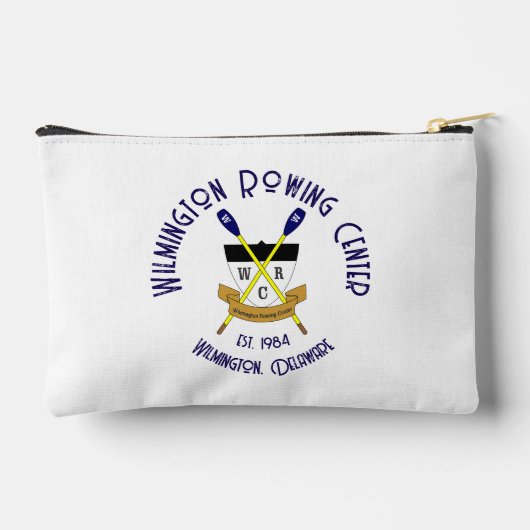 Pochette À Accessoires Petite poche zip blanche (Verso)