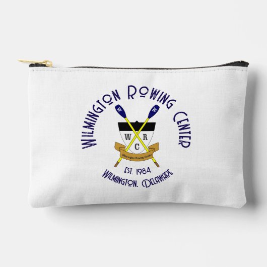 Pochette À Accessoires Petite poche zip blanche (Recto)