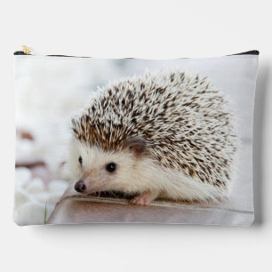 Pochette À Accessoires Photo de bébé hérisson mignon