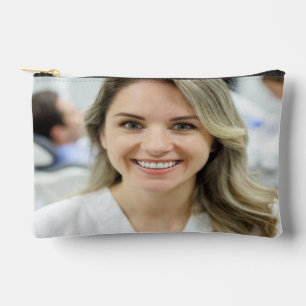 Pochette À Accessoires Photo de dentiste personnaliser