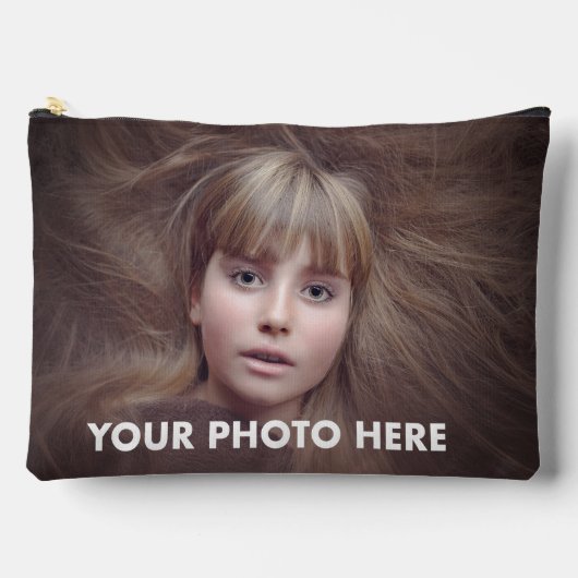 Pochette À Accessoires Photo personnalisée sur tout le support d'impressi (Recto)