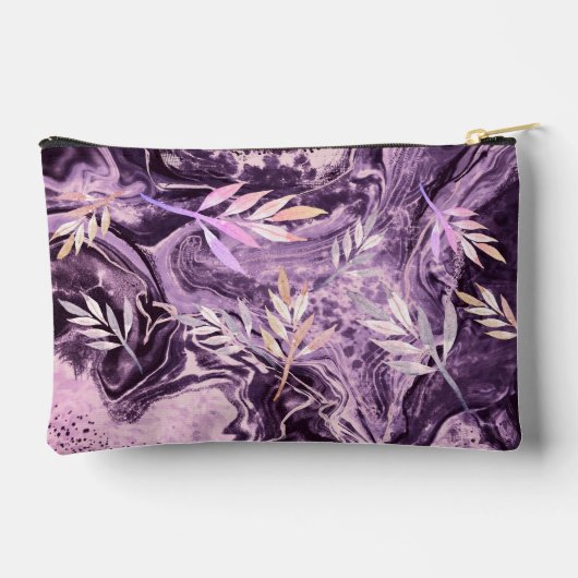 Pochette À Accessoires Pierre rose pourpre - Pierre rose - Monogramme mod (Verso)