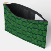 Pochette À Accessoires Pine Snowflakes Forêt Grand Pouce (Ouvrir)
