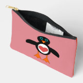 Pochette À Accessoires Pingouin Coeur mignon (Ouvrir)