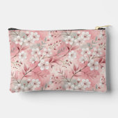 Pochette À Accessoires Pink cherry blossom monogram (Verso)