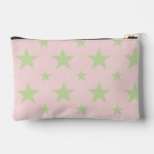 Pochette À Accessoires Pink Green Stars Pattern Constellation Pencil Case (Verso)