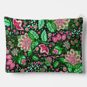 Pochette À Accessoires Pink Lady Slipper Flower NH Fleur sauvage (Verso)