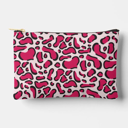Pochette À Accessoires Pink leopard (Recto)