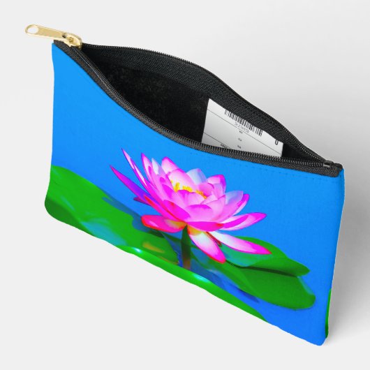 Pochette À Accessoires Pink Lotus Pouch (Ouvrir)