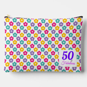 Pochette À Accessoires Pink Purple 50 & Fabuleux parti de typographie