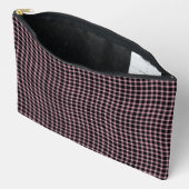 Pochette À Accessoires Pink Purple Plaid Checker Seamless Pattern Large (Ouvrir)