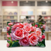 Pochette À Accessoires Pink Roses Pouch