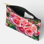 Pochette À Accessoires Pink Roses Pouch (Ouvrir)