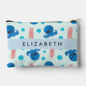 Pochette À Accessoires Pirate Octopus, Pirate Jellfish, Mer, Votre Nom (Verso)