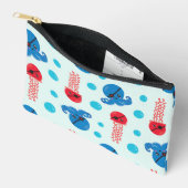 Pochette À Accessoires Pirate Octopus, Pirate Jellyfish, Sea Animaux (Ouvrir)