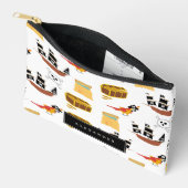 Pochette À Accessoires Pirate Ship Treasure Motif à thème de coffre (Ouvrir)