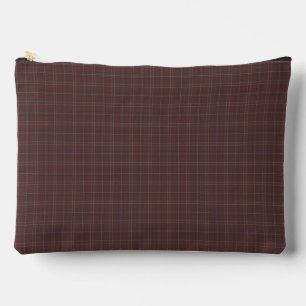 Pochette À Accessoires Plaid Congo Brun et mélange épicé