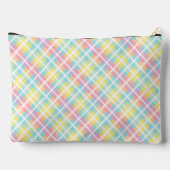 Pochette À Accessoires Plaid couleur pastel (Verso)
