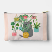 Pochette À Accessoires Plantes Chat (Verso)