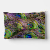 Pochette À Accessoires Plume de paon (Verso)