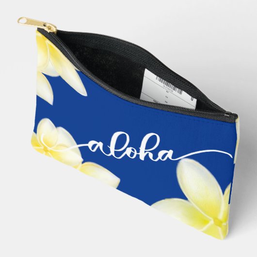 Pochette À Accessoires Plumeria Aloha Pouch (Ouvrir)