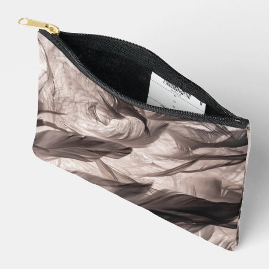 Pochette À Accessoires Plumes (Ouvrir)