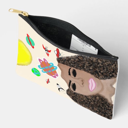 Pochette À Accessoires poche "câblée" quotidienne (Ouvrir)