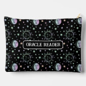 Pochette À Accessoires Poche céleste noire Oracle (Verso)