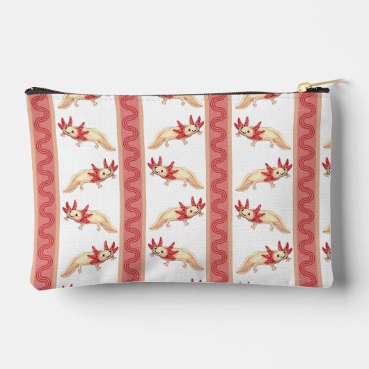 Pochette À Accessoires Poche de zipper Axotl (Verso)