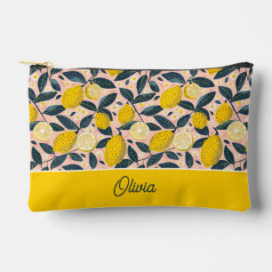 Pochette À Accessoires Pochette personnalisée pour accessoires au citron