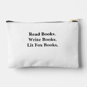 Pochette À Accessoires "Poetry will save us all" zippered pouch (Verso)