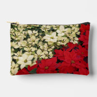 Poinsettias blanches et rouges I Holiday Floral