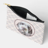 Pochette À Accessoires Pointing à poils durs Griffon Peinture animal chie (Ouvrir)