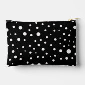 Pochette À Accessoires Points blancs sur petit noir (Verso)