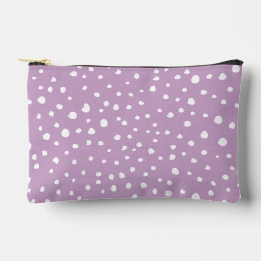 Pochette À Accessoires Points Dalmatiens Lilac, Points Dalmatiens, Pots D (Recto)
