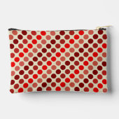 Pochette À Accessoires Points rouges de différentes nuances par Shirley T (Verso)