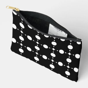 Pochette À Accessoires Pois blancs, Motif à points Polka, points, pointil
