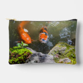 Pochette À Accessoires Poisson Koi dans un étang (Recto)