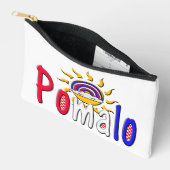 Pochette À Accessoires Pomalo - Détente croate avec soleil et arc-en-ciel (Ouvrir)