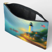 Pochette À Accessoires Port doux et phare (Ouvrir)