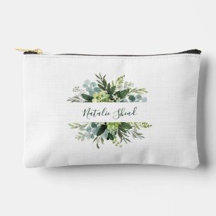 Pochette À Accessoires Porte-clés métallique personnalisé avec fleurs chi