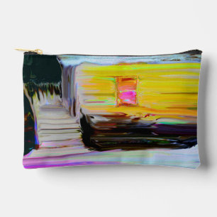 Pochette À Accessoires porte jaune