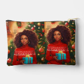 Pochette À Accessoires portefeuille de Noël (Verso)