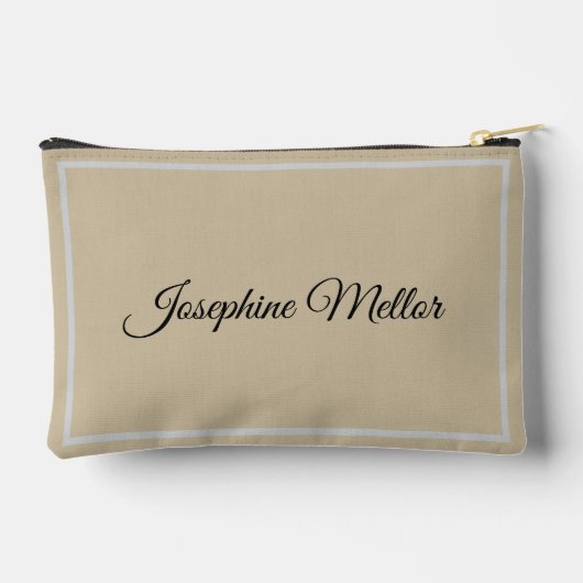 Pochette À Accessoires Portrait d'un couple d'art Abstrait (Verso)