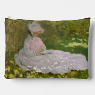 Pochette À Accessoires Portrait impressionniste de printemps, Claude Mone