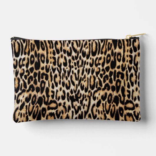 Pochette À Accessoires Poster de animal Leopard branché avec Monogram (Verso)